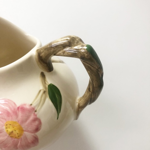 Vintage Franciscan Desert Rose Creamer & Sugar Set - Picture 9 of 14